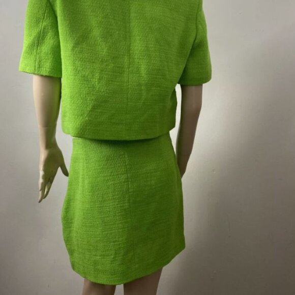 green tweed dress zara Women's Cecelia Pink Multi Plaid Tweed Mini Dress | Size: Xs main image 0